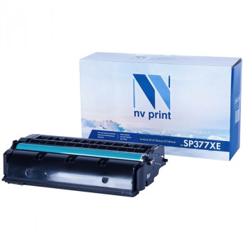 NV Print NVP-SP377XE Картридж совместимый NV-SP377XE для Ricoh Aficio SP 377DNwX /  377SFNwX (6400k) NVP-SP377XE, Совместимость: Ricoh SP-377DNwX / 377SFNwX, ресурс: 6400 стр.
