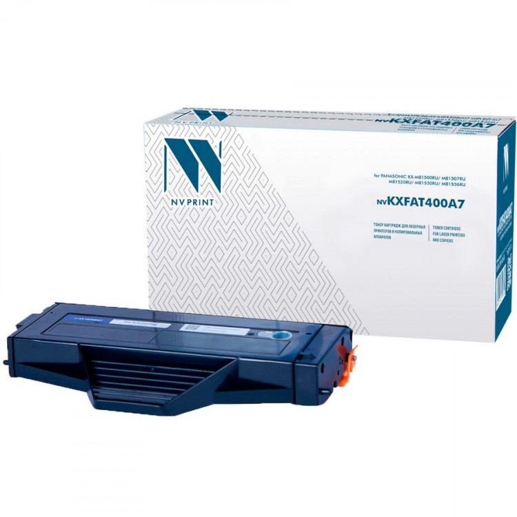 NV Print NVP-KXFAT400A7 Картридж совместимый NV-KX-FAT400A7 для Panasonic KX-MB1500RU /  MB1507RU /  MB1520RU /  MB1530RU /  MB1536RU (1800k)