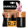 Батарейка DURACELL LR20 BL2* (Комплект 2 шт.)