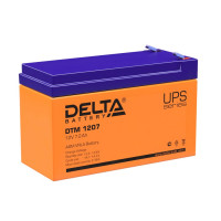 Energon Delta DTM 1207 Аккумуляторная батарея DELTA DTM 1207 (12В / 7,2Ач, Тип: AGM, Клемма: F2, ДхШхВ: 151х65х94мм (Полная высота: 100мм), срок службы: 6 лет, Гарантия: 1г, вес: 2,4кг)