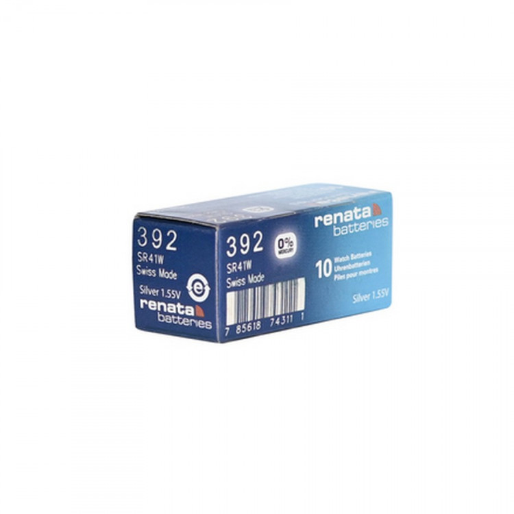 Батарейка RENATA SR41W       392 (0%Hg)