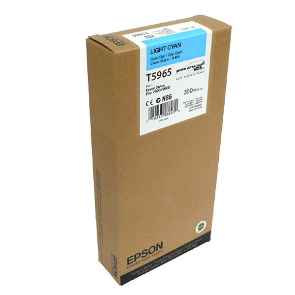 Epson C13T596500 Картридж светло-голубой T5965 для Epson Stylus Pro 7700/7890/7900/9700/9890/9900 (350 мл)