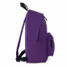 Рюкзак BRAUBERG СИТИ-ФОРМАТ один тон, универсальный, фиолетовый, 41х32х14 см, 225376