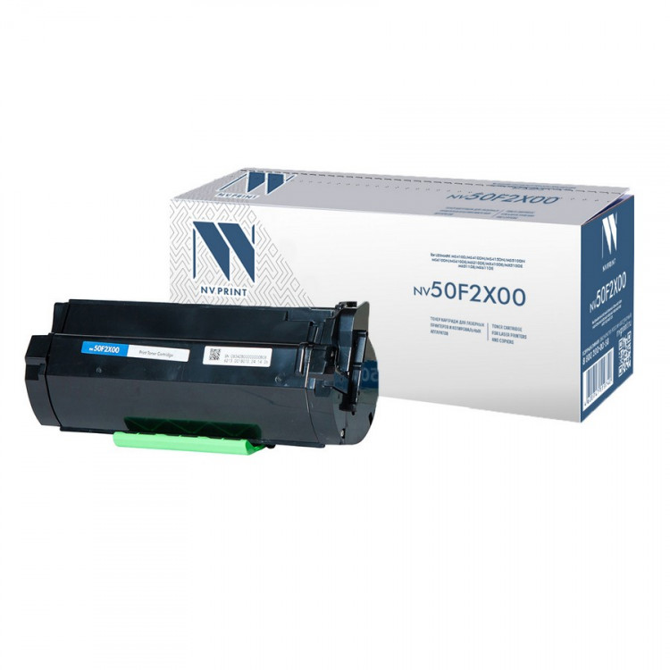 NV Print NVP-50F2X00 Картридж совместимый NV-50F2X00 для Lexmark MS410d / MS410dn / MS415dn / MS510dn / MS610dn / MS610de / MX310de / MX410de / MX510de / MX511de / MX611de (10000k)