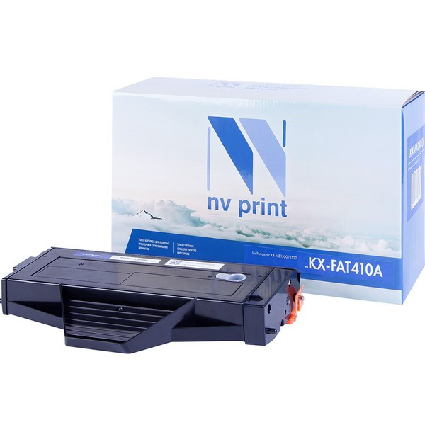 NV Print NVP-KXFAT410A Картридж совместимый NV-KX-FAT410A для Panasonic KX-MB1500RU /  MB1507RU /  MB1520RU /  MB1530RU /  MB1536RU (2500k)