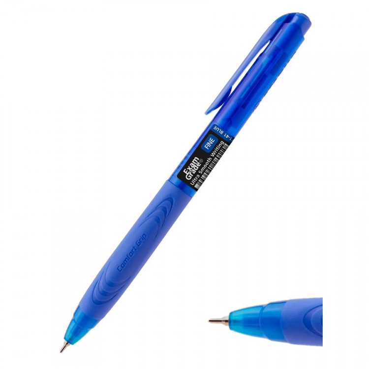 Ручка шариковая автоматическая STABILO Exam Grade 388 F/0,38 мм синяя (STABILO 388/1-41)