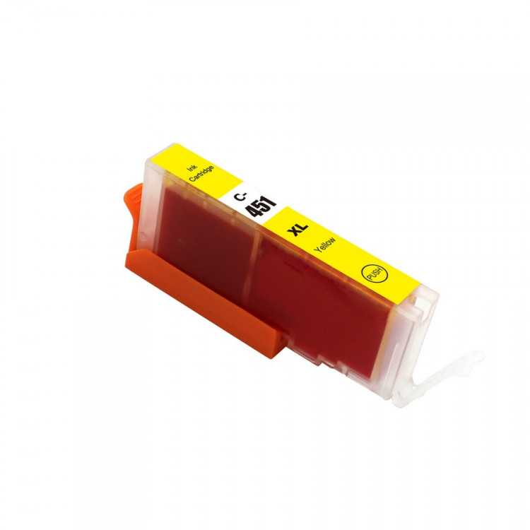 NV Print NVP-6475B001 Струйный картридж CLI-451XL (NV-6475B001) Yellow для Canon Pixma iP7240 / MG6340 / MG5440 (12 мл) совместимый