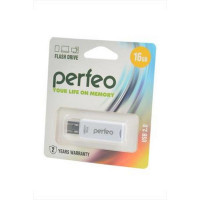 Носитель информации PERFEO PF-C06W016 USB 16GB белый BL1