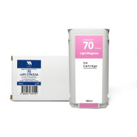 NV Print NVP-C9455A Струйный картридж 70 (NV-C9455A) Light Magenta для HP DesignJet Z2100 / Z3100 / Z3200 / Z5200 / Z5400 (130 мл) совместимый