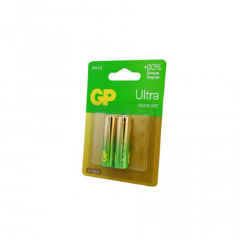 Батарейка GP Ultra GP15AUA21-2CRSBC2 G-TECH LR6 BL2 (Комплект 2 шт.) Тип: LR6Цена: за комплект