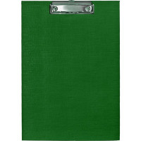 Планшет Attache A4 картон, ПВХ, металлический прижим, зеленый (Attache 560092)