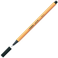 Ручка капиллярная Stabilo Point 88 0,4 мм, 88/46 черный (Stabilo 88/46)*
