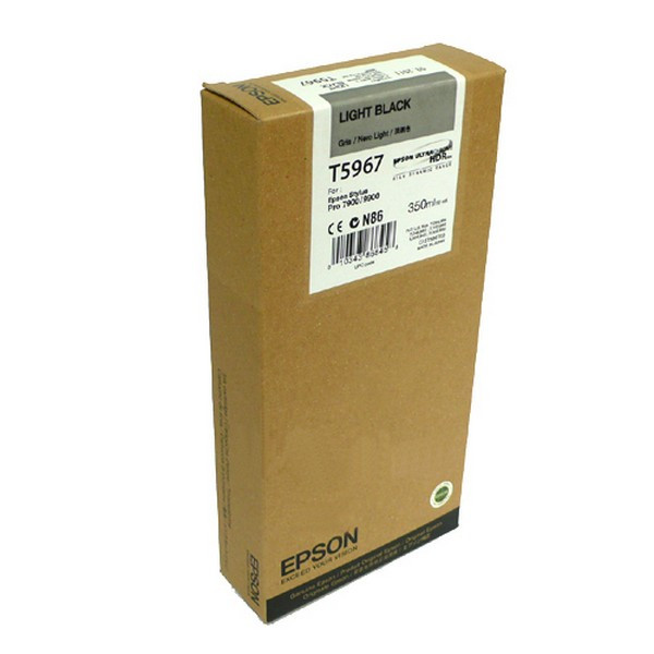 Epson C13T596700 Картридж серый T5967 для Epson Stylus Pro 7700/7890/7900/9700/9890/9900 (350 мл)