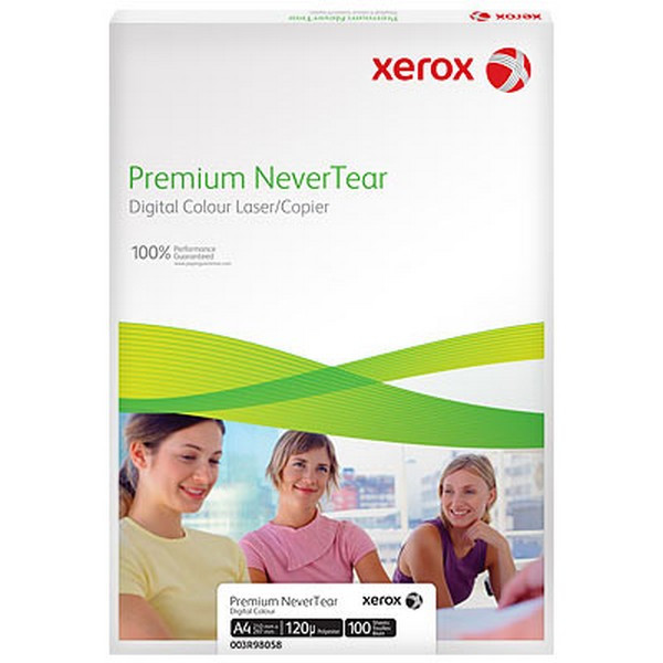 Xerox 003R98093 Бумага Premium Never Tear XEROX A4, 270мк, 100 листов (синтетическая)