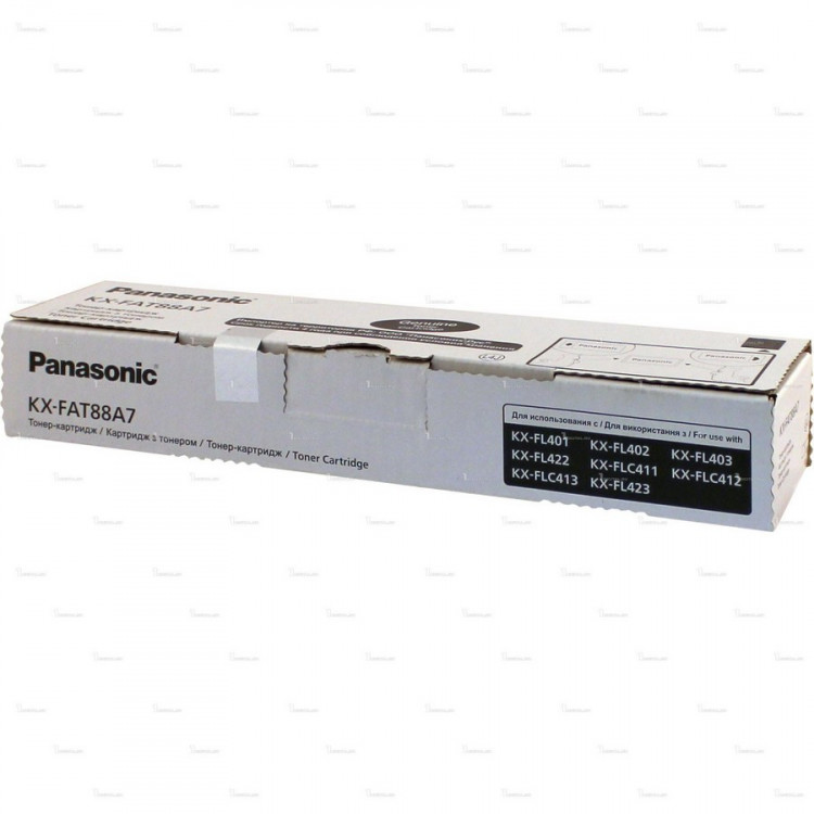 Panasonic KX-FAT88A Тонер-картридж Panasonic KX-FL401/402/403 и FLC411/412/413
