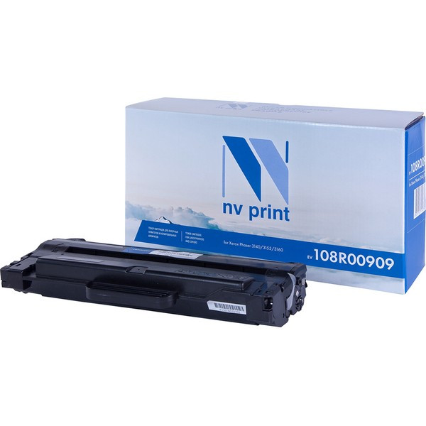 NV Print NVP-108R00909 Картридж совместимый NV-108R00909 для Xerox Phaser 3140  /  3155  /  3160 (2500k)