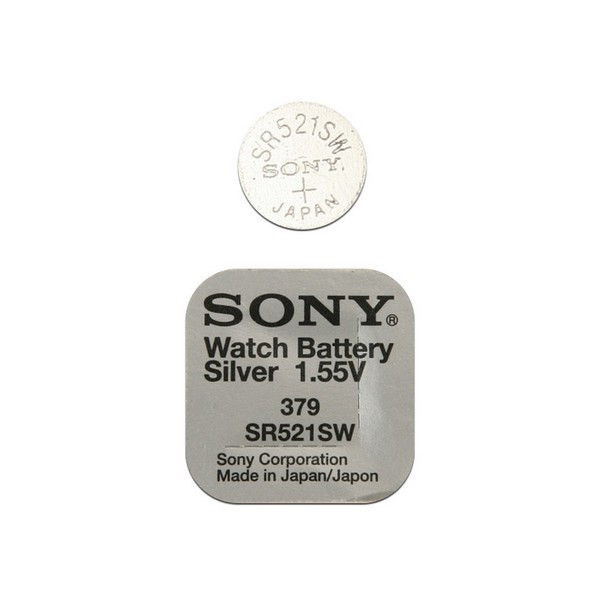 Батарейка SONY SR521SW       379 