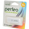 Носитель информации PERFEO PF-C10W016 USB 16GB белый BL1