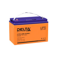 Energon Delta DTM 12100 L Аккумуляторная батарея DELTA DTM 12100 L (12В / 100Ач, Тип: AGM, Клемма: Болт М6, ДхШхВ: 330х171х215мм (Полная высота: 220мм), срок службы: 10-12 лет, Гарантия: 1г, вес: 29кг)