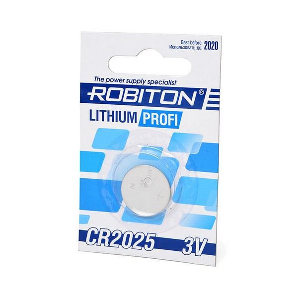 Батарейка ROBITON PROFI R-CR2025-BL1 CR2025 BL1