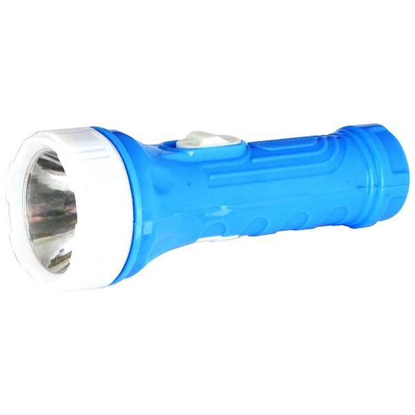 Фонарь ULTRAFLASH 828-TH 1LED (голубой с белым) BL1