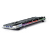 Клавиатура проводная игровая DEFENDER Metal Hunter GK-140L, USB, 104 клавиши, с подсветкой, белая, 45140