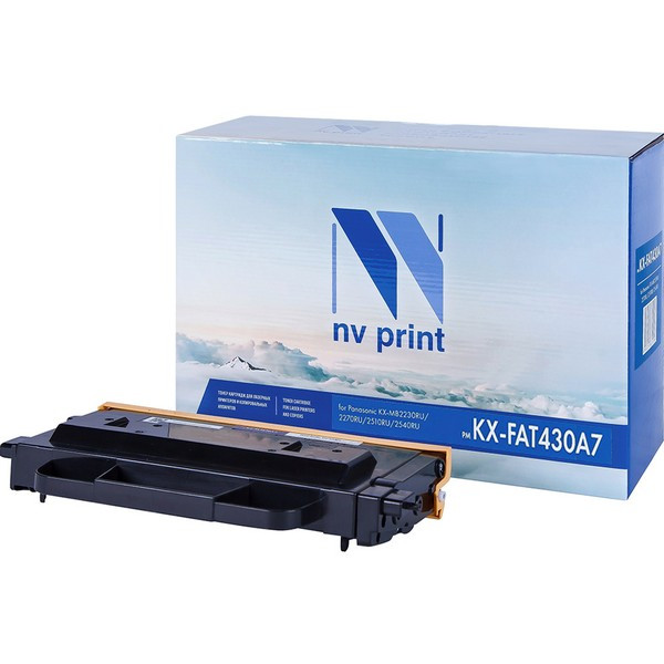 NV Print NVP-KXFAT430A7 Картридж совместимый NV-KX-FAT430A7 для Panasonic KX-MB2230RU /  MB2270RU /  MB2510RU /  MB2540RU /  MB2571RU (3000k)