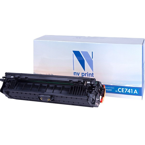 NV Print NVP-CE741AC Картридж совместимый NV-CE741A Cyan для HP Color LaserJet CP5225 /  CP5225n /  CP5225dn (7300k)
