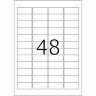 HERMA 4232 Этикетки самоклеющиеся Гарантийные полиэстровые А4, 45.7 x 21.2, цвет: Белый, клей: перманентный, для печати на: лазерных аппаратах, в пачке: 25 листов/1200 этикеток
