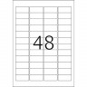 HERMA 4232 Этикетки самоклеющиеся Гарантийные полиэстровые А4, 45.7 x 21.2, цвет: Белый, клей: перманентный, для печати на: лазерных аппаратах, в пачке: 25 листов/1200 этикеток