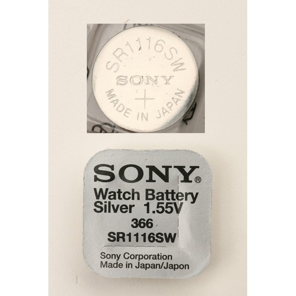 Батарейка SONY SR1116SW 366 (1 шт.)