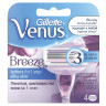 Сменные кассеты для бритья 4 шт., GILLETTE VENUS (Жиллет Винес) 