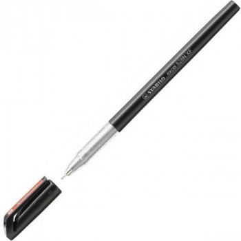 Ручка шариковая STABILO excel 828 NXF, XF/0,35 мм, пишущий узел-игла, черная (STABILO 828/46NXF, 828NXF1046) Прочный никелированный наконечник-игла выдерживает повышенные нагрузки при письме. Пишет тонко, толщина линии 0,35 мм, длина письма 2500 метров.