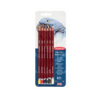Набор пастельных карандашей Derwent Pastel Pencils, 6 цветов (Derwent 39009)