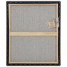 Холст на подрамнике черный BRAUBERG ART CLASSIC, 50х60см, 380 г/м, хлопок, мелкое зерно, 191652