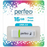 Носитель информации PERFEO PF-C11W016 USB 16GB белый BL1