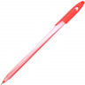 Ручка шариковая Flexoffice Candee 0,6 мм., цвет корпуса красный, Красная, Комплект 12 шт. (FLEXOFFICE FO-027 RED)