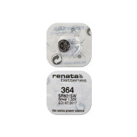 Батарейка RENATA SR621SW 364 (0%Hg) Использовать до 06/2022