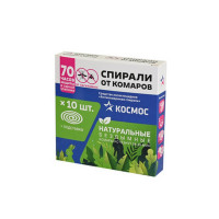 Спирали КОСМОС KOC_GH334 спирали от комаров бездымные, 10шт Спирали КОСМОС KOC_GH334 спирали от комаров бездымные, 10шт