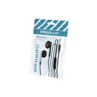 Наушники ERGOLUX ELX-WHP01P-С02 с микрофоном черные BL1