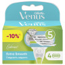 Сменные кассеты для бритья 4 шт., GILLETTE VENUS (Жиллет Винес) 