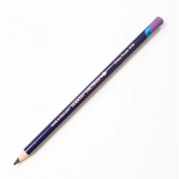 Карандаш цветной чернильный Derwent Inktense 0730 Dusky Purple Бурый фиолетовый (Derwent 2301867) Карандаши чернильные INKTENSE обладают уникальными свойствами, которые позволяют использовать их при росписи шелка и хлопка.
