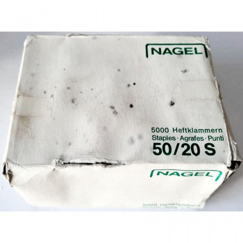 Скобы Nagel 50/20S NAG5013 Нетоварный вид Количество cкоб в упаковке: 5000
Длина ножки: 20 мм