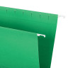 Подвесные папки A4/Foolscap (404х240 мм) до 80 л., КОМПЛЕКТ 10 шт., зеленые, картон, STAFF, 270934