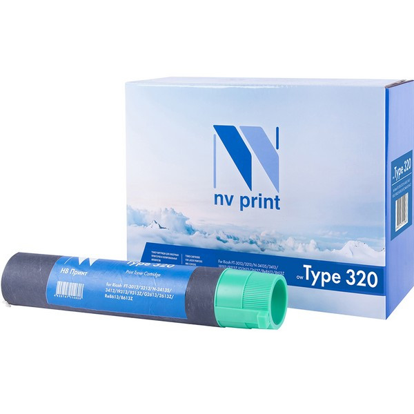 NV Print NVP-T320 Тонер-туба совместимый Ricoh T-320  для Ricoh FT-3013, 3213, ресурс: 10000 стр.
