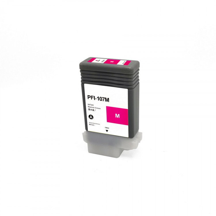 NV Print NVP-6707B001 Струйный картридж PFI-107M (NV-6707B001) Magenta для Canon imagePROGRAF iPF670 / 680 / 770 (130 мл) совместимый