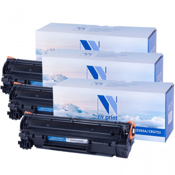NV Print NVP-CB435A/436A/285/725-S3 Картридж совместимый NV-CB435A / CB436A / CE285A / NV-725-SET3  универсальные для HP / Canon LaserJet P1005 /  P1006 /  M1120 /  M1120n /  M1522n /  M1522nf /  P1505 /  P1505n /  M1132 /  M1212nf /  M1217nfw /  P1102 /  NVP-CB435A-436A-285-725-S3, Совместимость: , ресурс: 0 стр.