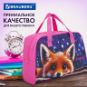 Сумка для занятий BRAUBERG с ручками, 35x25x15 см, 