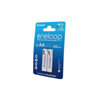Аккумулятор Panasonic eneloop BK-3MCDE/2CP 2000мАч AA BL2 (Комплект 2 шт.)