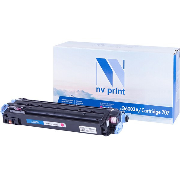 NV Print NVP-Q6003A/707PRM Картридж совместимый Premium NV-Q6003A/NV-707PR Magenta